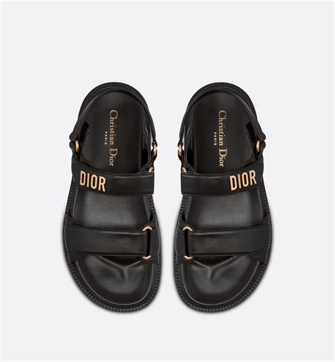 dior flat sandals